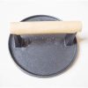 Grill Press Cast Iron,Bacon Press Cast Iron,Non Stick Kitchen Barbecue Tool Grilling Accessories,A