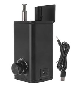 Barbecue Rotisserie Motor, AluminumElectric Grill Motor 8-20rpm 65-70kgF Load, for Family Dinner, Outdoor Barbecue, Hotel Kitchen, Adjustable Speed High Torsion