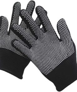 High Temperature Heat Resistant BBQ Gloves Cotton Silicone Non-Slip Hair Styling Work Gloves Microwave Oven Gloves