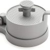 Adjustable Hamburger Press, Non-Stick Cast Aluminum Burger Patty Maker, 4-1/2" Diameter for BBQ Grill