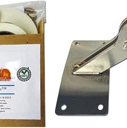 Total Control BBQ Stainless Hinge & Gasket Kit for Weber Smokey Mountain WSM Smoker Grill 18.5 22.5 2