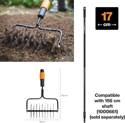 Fiskars 1000689 Aireador de césped, 30.5 x 20.5 x 10 cm, Standard - Image 2