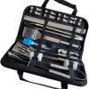 s Mini BBQ Stainless Steel BBQ Folding Barbecue Accessories Portable Kitchen Cooking Tools for Outdoor Camping 4