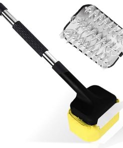 Grill Brush Scraper,Extra Strong BBQ Cleaner Accessories,Safe Bristles free Barbecue Triple Scrubbers Cleaning Brush for Gas,Long handle Charcoal Grilling Grates,dishwasher,Replaceable,mens gift ideas