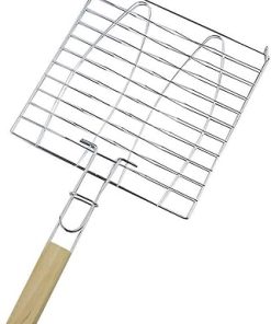 Barbecue mesh clip,Grilled Fish Clip Barbecue Fish Clip Net Clip Stainless Steel Appliances Tool Splint Accessories