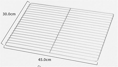 MaGiLL Barbecue Grill Basket,Stainless Steel Rectangular Square Rack Tools Outdoor Equipment Accessories Oven Accessories 2 MaGiLL Barbecue Grill Basket,Stainless Steel Rectangular Square Rack Tools Outdoor Equipment Accessories Oven Accessories - Image 2