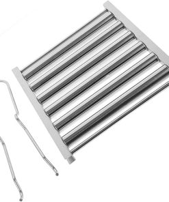 5 Sets Stainless Steel Sausage Grill Roller Hot Dog Rolling Stand BBQ Accessories Portable Outdoor Camping Picnic Rack 2