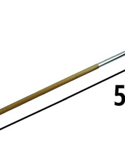 Pizza Oven Ash Rake Hook Scraper, Stainless Charcoal Rake Pizza Oven Accessories, 50 Inch Long Handle, Pizza Oven Tools, Charcoal Rake for Grill 2