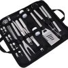 DECHOUS Stainless Steel Baking Utensil Set Grilling Tools BBQ Kit Outdoor Grill Utensils 4