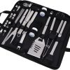 1set Stainless Steel Tool Grilling Accessories for Outdoor Cooking Ergonomic Design and Multi-Functional Grilling Tools for Camping and Picnics 3