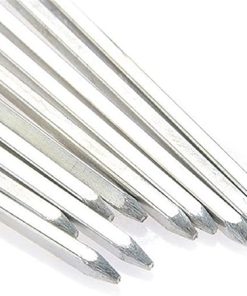 Profession BBQ Barbecue Skewers Roasting Needle Roasting Tools Reusable Skewers Stick for Outdoor Picnic Skewer BBQ Accessories for Outdoor and Indoor 2