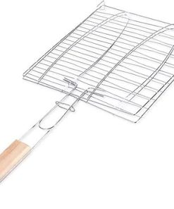 Barbecue Grilling Basket,Barbecue Clip Stainless Steel Clip Barbecue Tool Accessories Grilled Fish Clip Pisces Grillgrill Net Clip 2