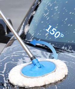 Water Fed Pole Brush, Solar Panel Cleaning Brush Rotary with Hose Attachment, Solar Cleaning Tools Great for Cleaning House Siding, Cars, Trucks, Suvs, Rvs, Floors and More. 2