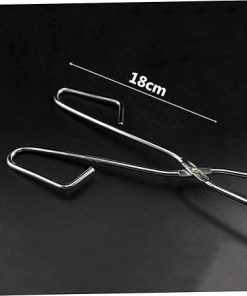 4pcs Stainless Steel Garbage Pliers Trash Pickup Tool Scissor Shape Tongs 60cm Long Heavy Duty for Outdoor Cleanup 2