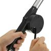 BBQ Set Cooking Spatula BBQ Spatula Outdoor BBQ Tool BBQ Teppanyaki Set – Heavy Duty Stainless Steel Grill Set in Case for Outdoor Cooking Camping Grilling,Silver 3