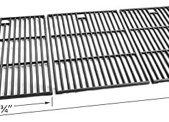 Cast Grates for Brinkmann 810-2720-0, 810-2720-1, Pro Series 4615, 810-4615-0, Pro Series 4655, 810-4655-0 Gas Grill Models, Set of 3 2