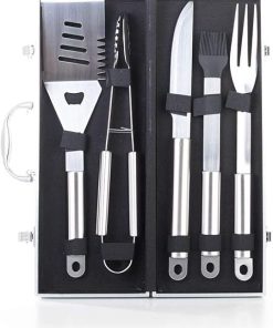 G21 Barbecue Tools Set of 5 Aluminium Case 2