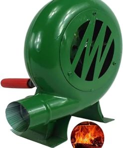 Hand Crank Blacksmith Forge Blower - Manual Iron Gear BBQ Blower, Portable Iron Gear Popcorn Fan, Heavy Duty BBQ Blower with Hand Crank Tool, for Camping/Outdoor Cooking Barbecue Accessories ( Color :
