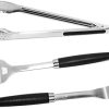 JHUS 3 in 1 BBQ Tool Set - Long Barbecue Tool Set Griddle Accessories Grilling Accessories Grill Brush BBQ Accessories Smoker Grill Kitchen Set Grill Accessories Camping Grill Basting Brush