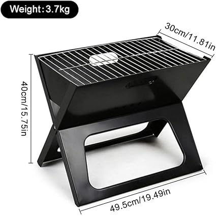 Portable Barbecue Grill Foldable BBQ Grill Outdoor Charcoal BBQ Grill Camping Picnic Barbecue Accessories BBQ Tools 2 Portable Barbecue Grill Foldable BBQ Grill Outdoor Charcoal BBQ Grill Camping Picnic Barbecue Accessories BBQ Tools - Image 2