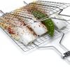Barbecue Skewer Reusable Grill Sticks BBQ Fork BBQ Utensil Kitchen Outdoor Camping Accessories(E) 4