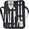 Stainless Steel Grill Tool Set, 5-Piece Grill Accessories Set, Outdoor Cooking Grill Tools, Portable and Durable Grill Set, Grill Gift Set