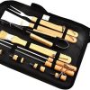 19PCS Griddle Accessories Kit, Stainless Steel Flat Top Grill Tools Set with Spatula, Scraper, Egg Rings for BBQ, Camping, and Outdoor Cooking 4