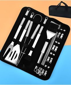 MaGiLL Accessories Kit Outdoor BBQ Tools Set Tools Griddle Accessories Set Stainless Steel Grill BBQ Spatula Kit 2
