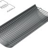 Aluminum Steel 27 Inch Ash Pan Replacement Parts for Chargriller Charcoal 1224, 1324, 2121, 2222, 2727, 2828, 2929,BBQ Accessories Ash Tray with 2PCS Fire Grate Hanger for Charbroil 17302056 Grill