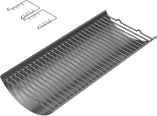 Aluminum Steel 27 Inch Ash Pan Replacement Parts for Chargriller Charcoal 1224, 1324, 2121, 2222, 2727, 2828, 2929,BBQ Accessories Ash Tray with 2PCS Fire Grate Hanger for Charbroil 17302056 Grill