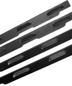 4Pcs Stainless Steel BBQ Wind Screen, Professional Portable Grill Wind Guard for Camping Picnic BBQ Cooking, Increase Efficiency, for Various Grills, Easy Installation