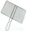 Grill basket,bbq grill rack, Barbecue mesh Clip,Grilled Fish Clip with Handle Bar Bar Net Clip Stainless Steel Barbecue Accessories Barbecue Tool