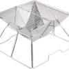BBQ Grill Outdoor Portable Barbecue Cooking Stainless Steel Grill Folding Mini BBQ Grill Home Park Picnic Outdoor Barbecue Accessories 4 BBQ Grill Outdoor Portable Barbecue Cooking Stainless Steel Grill Folding Mini BBQ Grill Home Park Picnic Outdoor Barbecue Accessories 4