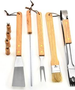 Grill Accessories, Grill Utensils Set, 10PcsStainless Steel BBQ Tools Set for Men & Women Grilling Accessories Camping Backyard Barbecue 2