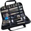 Blaze Premium LTE 5 Burner Grill Skin & Control Panel Cover – Black – BLZ-5BSK-BLK 4