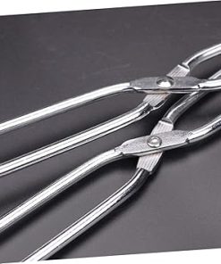 2pcs Stainless Steel Scissor Tongs for Pickup Claw Grabber Tool Reacher Garbage Clamp Barbecue Outdoor Accessory (60cm) 2