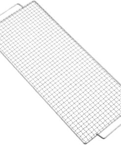 BBQ Grill Mesh Grill Topper Multifunctional Baking Tools Reusable Grill Net Cooking Grid Grates Pad for Camping Picnic Party 2