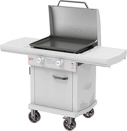 LoCo Cookers 2-Burner Flat Top Propane Grill, Portable & Outdoor, Digital Series II LoCo Cookers 2-Burner Flat Top Propane Grill, Portable & Outdoor, Digital Series II