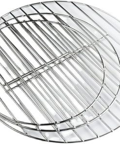 Stainless Steel Round BBQ Grill Mesh Home Roast Nets Bacon Grill Tool Iron Nets Barbecue Accessories Non-Stick BBQ Mat Grid Camping Outdoor Nets