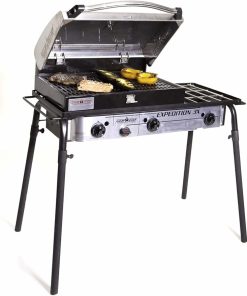 Camp Chef BBQ Grill Box – Outdoor Grill Box for Grill Accessories – 14″ x 16″, Stainless Steel Lid 2