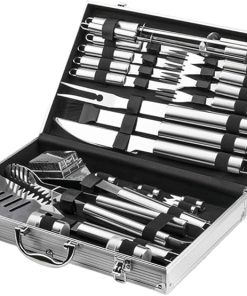 Barbecue Tool Set Aluminum Box Stainless Steel Household Skewers Combination Grill Outdoor BBQ