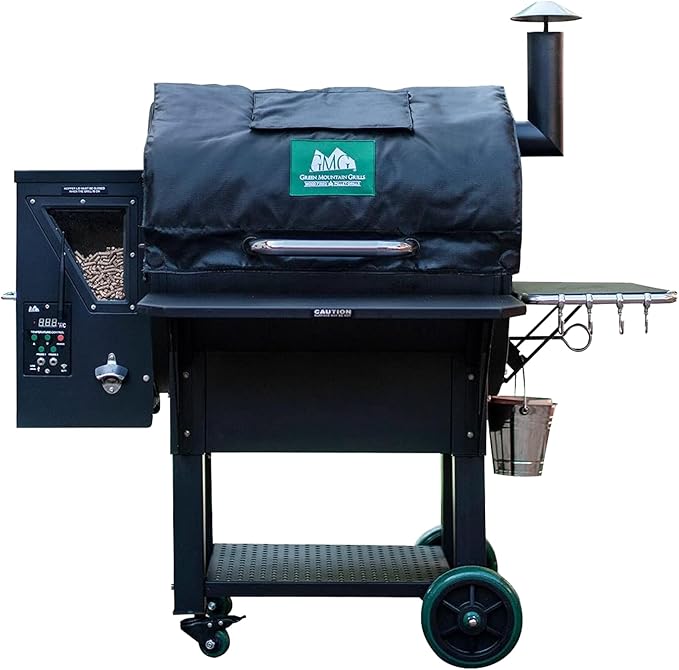 Green Mountain Grills Insulated Protective Thermal Winter Blanket for Daniel Boone & GMG Ledge Pellet Smoker Grill, GMG-6031 Green Mountain Grills Insulated Protective Thermal Winter Blanket for Daniel Boone & GMG Ledge Pellet Smoker Grill, GMG-6031