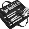 POPETPOP Outdoor Barbecue Grill Utensils Set Storage Bag for Easy Carrying Reusability 3