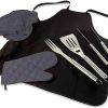 20 PCS BBQ Grill Tools Set, Stainless Steel Heavy Duty Grilling Accessories with Storage Case, for Camping, Traveling, and Gifts 3