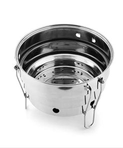 Barbecue Grilling Basket,Small Barbecue Bardes Stainless Steel Outdoor Portable BBQ Barbecue Picnic Folding Charcoal Oven Baking Net Camping Equipment 2
