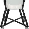 Rolling Cart Nest With Heavy Duty Locking Caster Wheels Powder Coated Steel Rolling Outdoor Cart For Large Big Green Egg Kamado Classic Joe Grill Stand Cooking Accessories Raise Egg Round Pit