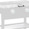KUAFU 28” Griddle Cover Lid Compatible with Blackstone 28 inch Outdoor Griddle Flat Hard Top Lid W/Waterproof Aluminum Diamond Plate Silvery