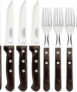 Tramontina 29899/297 Barbecue Set - Light Black (8-Piece)