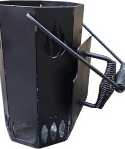Five6 Metals Heavy Duty Charcoal Chimney Starter (Ceramic Coated)