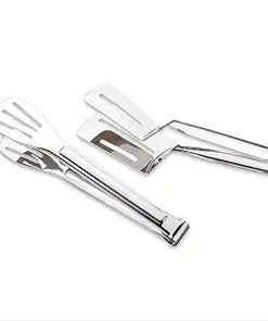 Barbecue Tongs 304 Stainless Steel Food Steak Clip Thickened Kitchen Barbecue Sandwich Bread Barbecue Grill